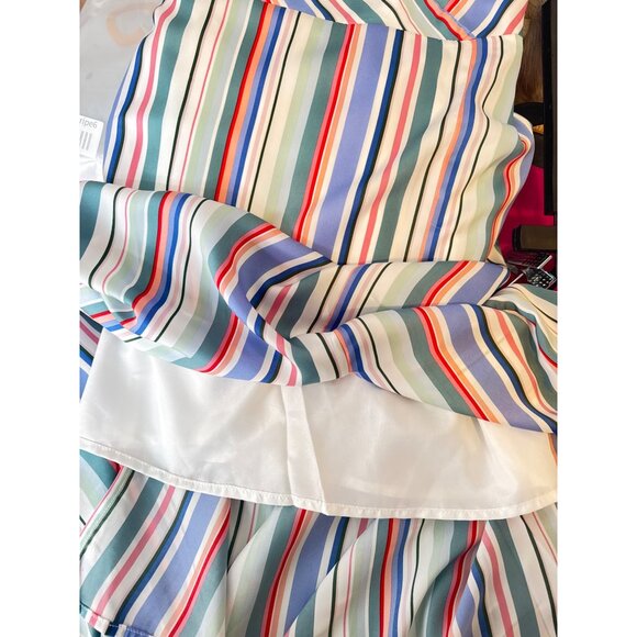 Jack By BB Dakota XS Striped Multicolor Maxi Dress With Adjustable Straps - Picture 11 of 15